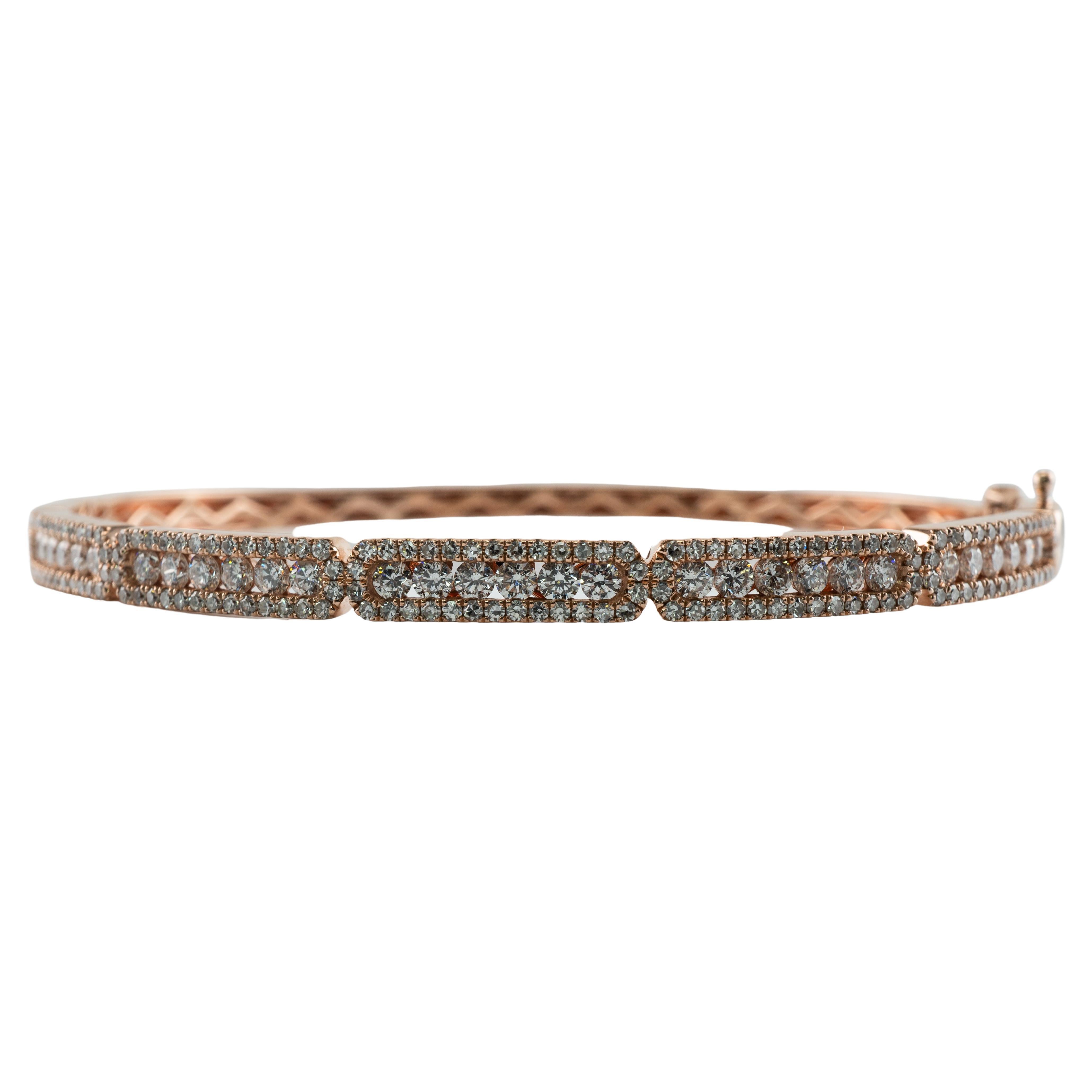 Chocolate Diamond Tennis Bracelet 6.80ct - DIAMOND HOUSE